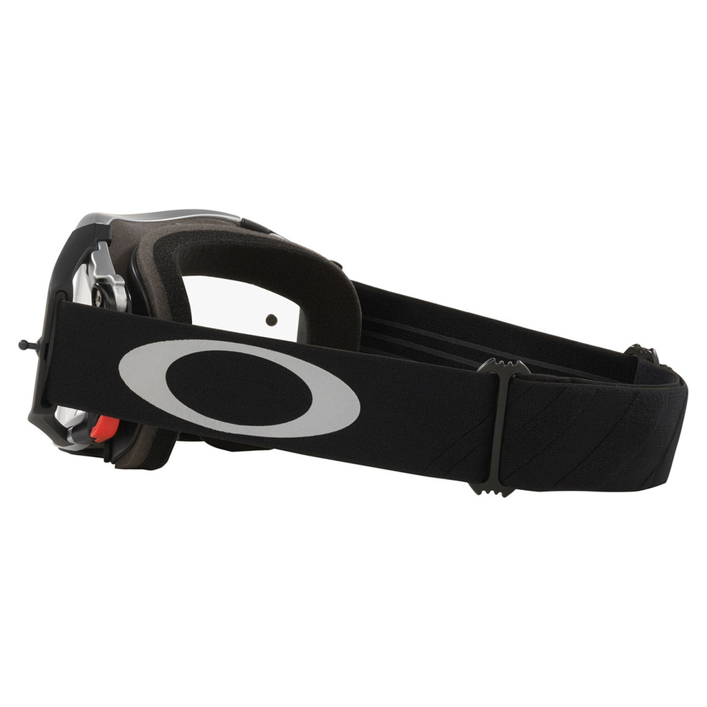 Oakley Airbrake Tuff Blocks Black Gunmetal MX Goggle, view 9