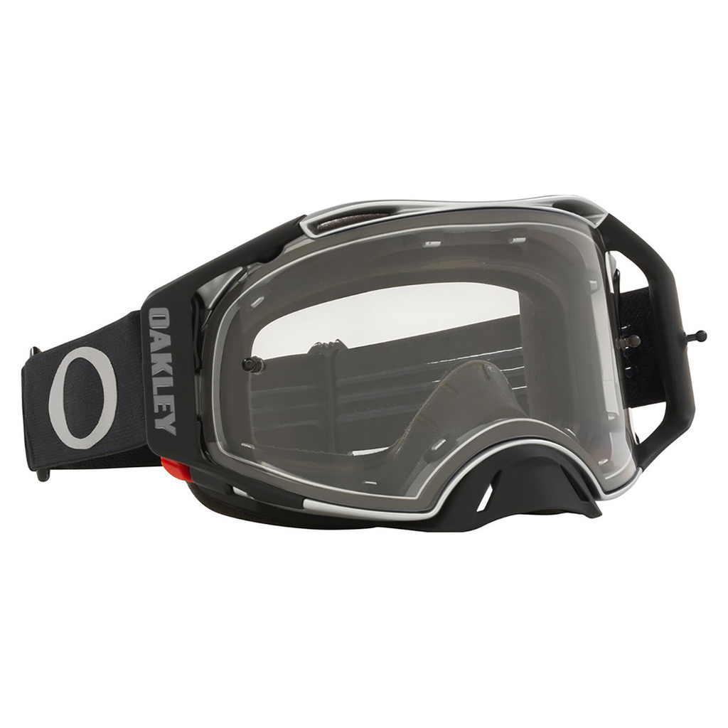 Oakley Airbrake Tuff Blocks Black Gunmetal MX Goggle