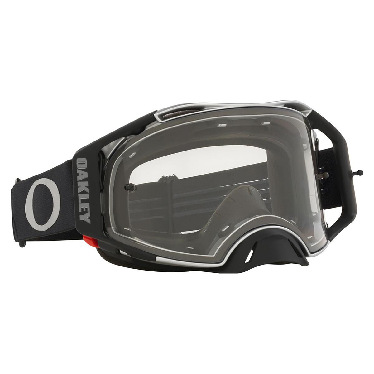 Oakley Airbrake Tuff Blocks Black Gunmetal MX Goggle