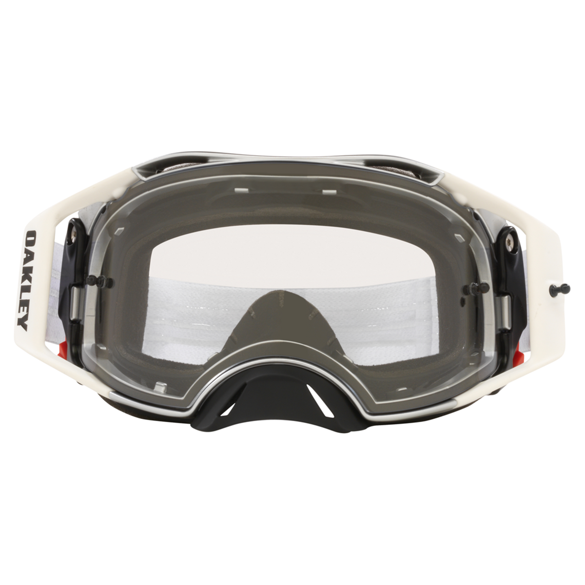 Oakley Airbrake Tuff Blocks White MX Goggle, part number OO7046-C4, view 2