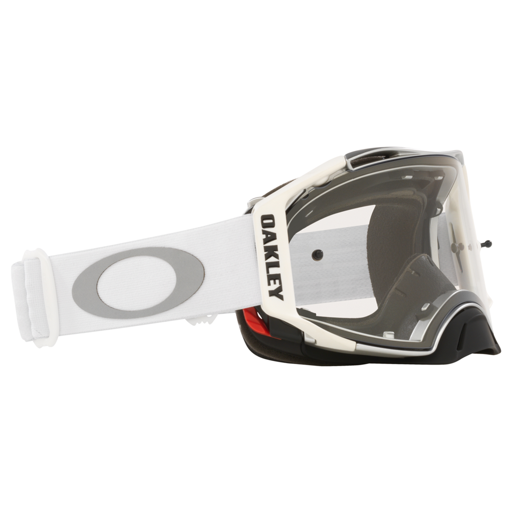 Oakley Airbrake Tuff Blocks White MX Goggle, part number OO7046-C4, view 4
