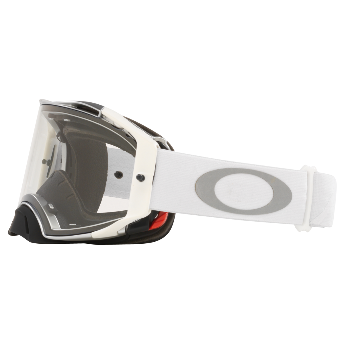 Oakley Airbrake Tuff Blocks White MX Goggle, part number OO7046-C4, view 5