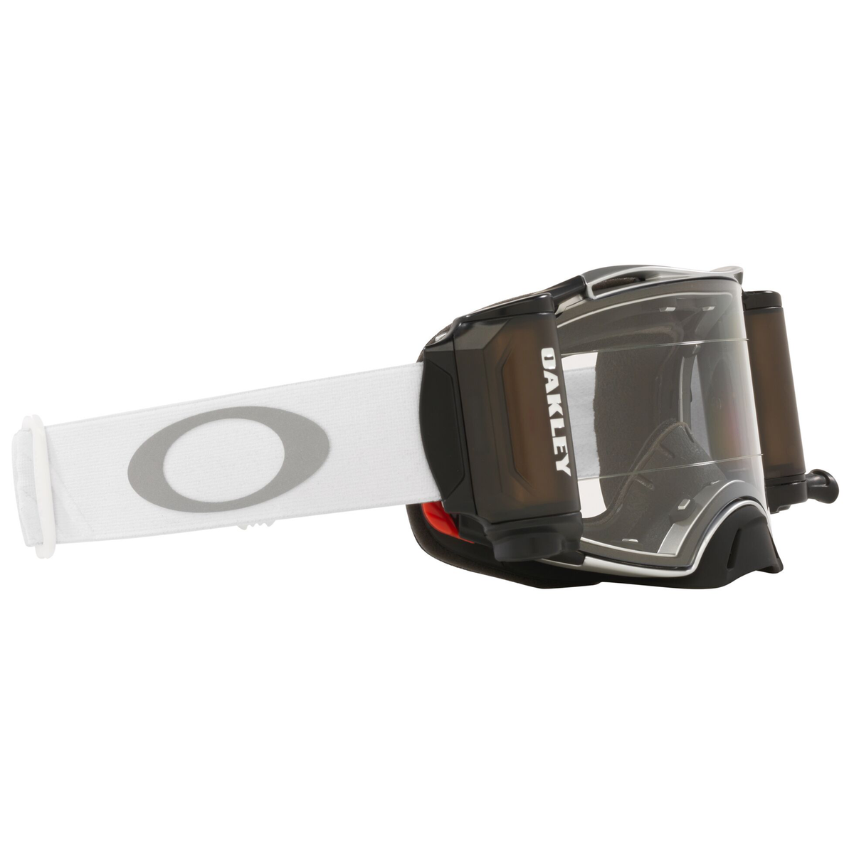 Oakley Airbrake Tuff Blocks White Roll Off MX Goggle, part number OO7046-C5, view 4