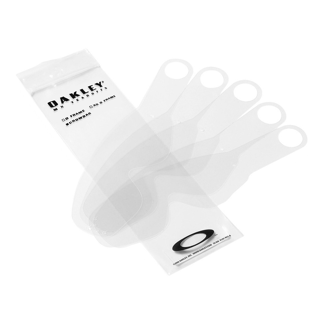 Oakley Crowbar MX Tear Off Pack STD 25pk, part number 01-188