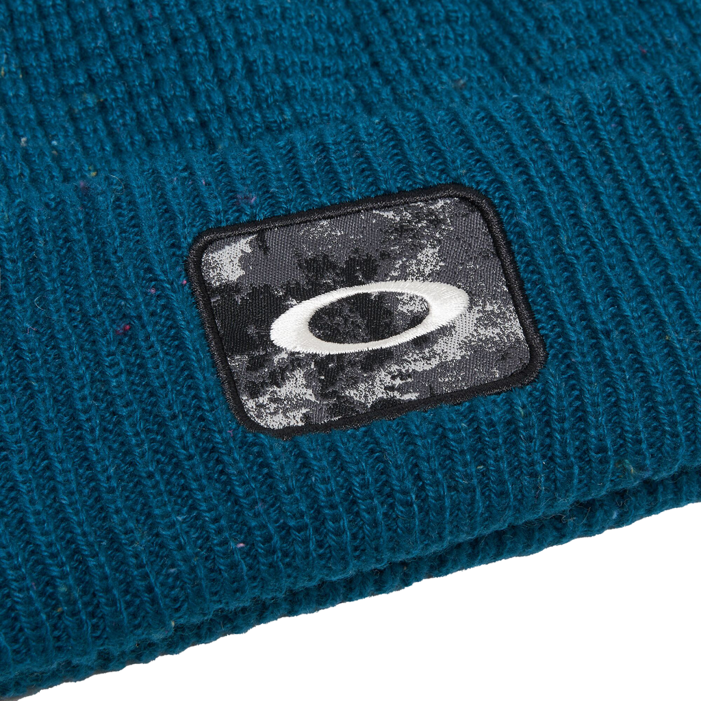 Oakley Ellipse Patch Waffle Beanie, view 3