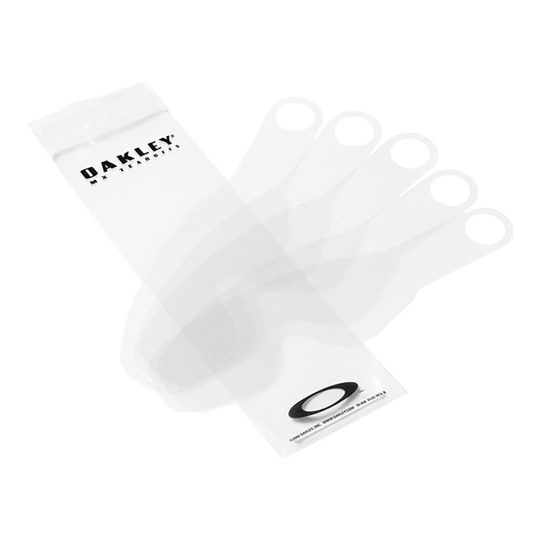 Oakley O Frame 2.0 MX Tear Off Pack STD 25pk, part number AOO7010TO 00000100