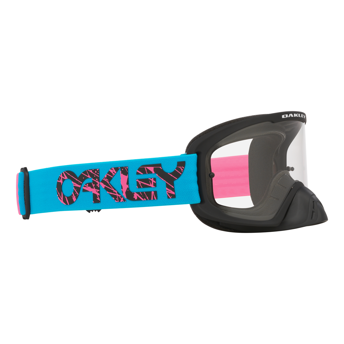 Oakley O Frame 2.0 Pro 2 Stroke Blue/Pink MX Goggle, part number OO7115-61, view 4