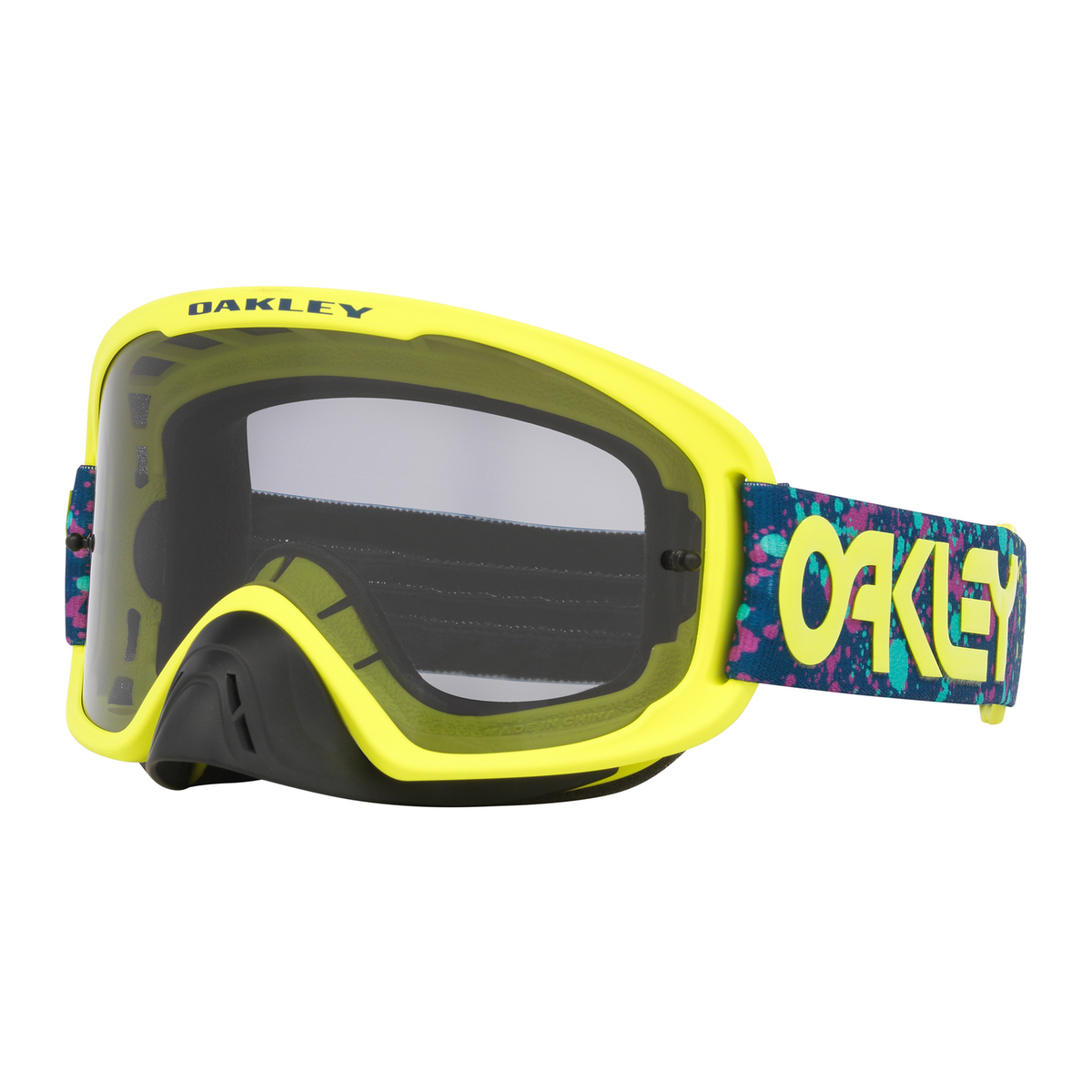 Oakley O Frame 2.0 Pro Jaxson Blue MX Goggle, part number OO7115-62, view 3