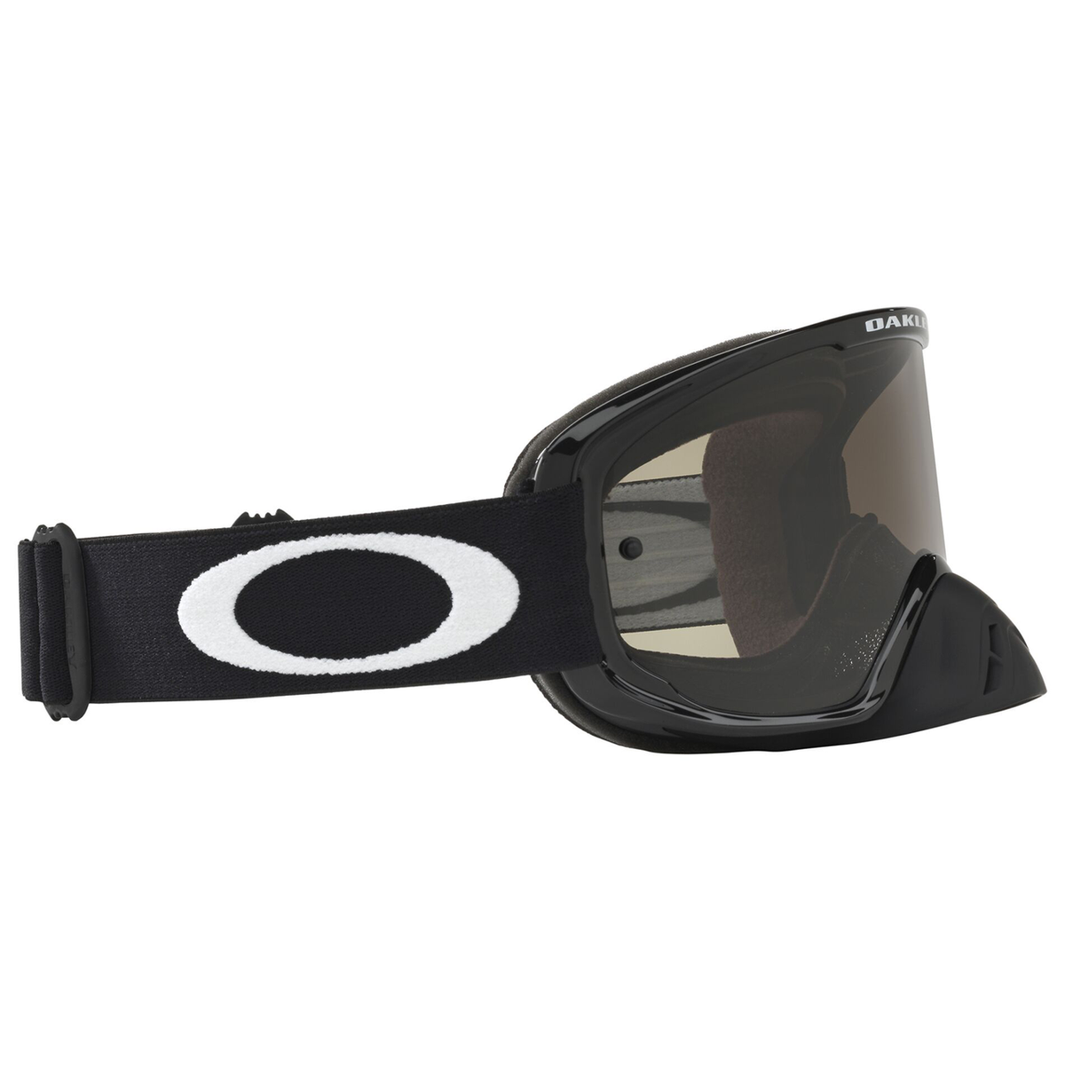 Oakley O Frame 2.0 Pro Jet Black Sand MX Goggle, part number OO7115-15, view 4