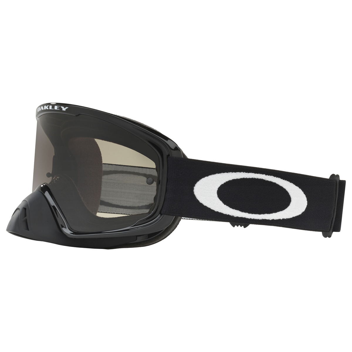 Oakley O Frame 2.0 Pro Jet Black Sand MX Goggle, part number OO7115-15, view 5