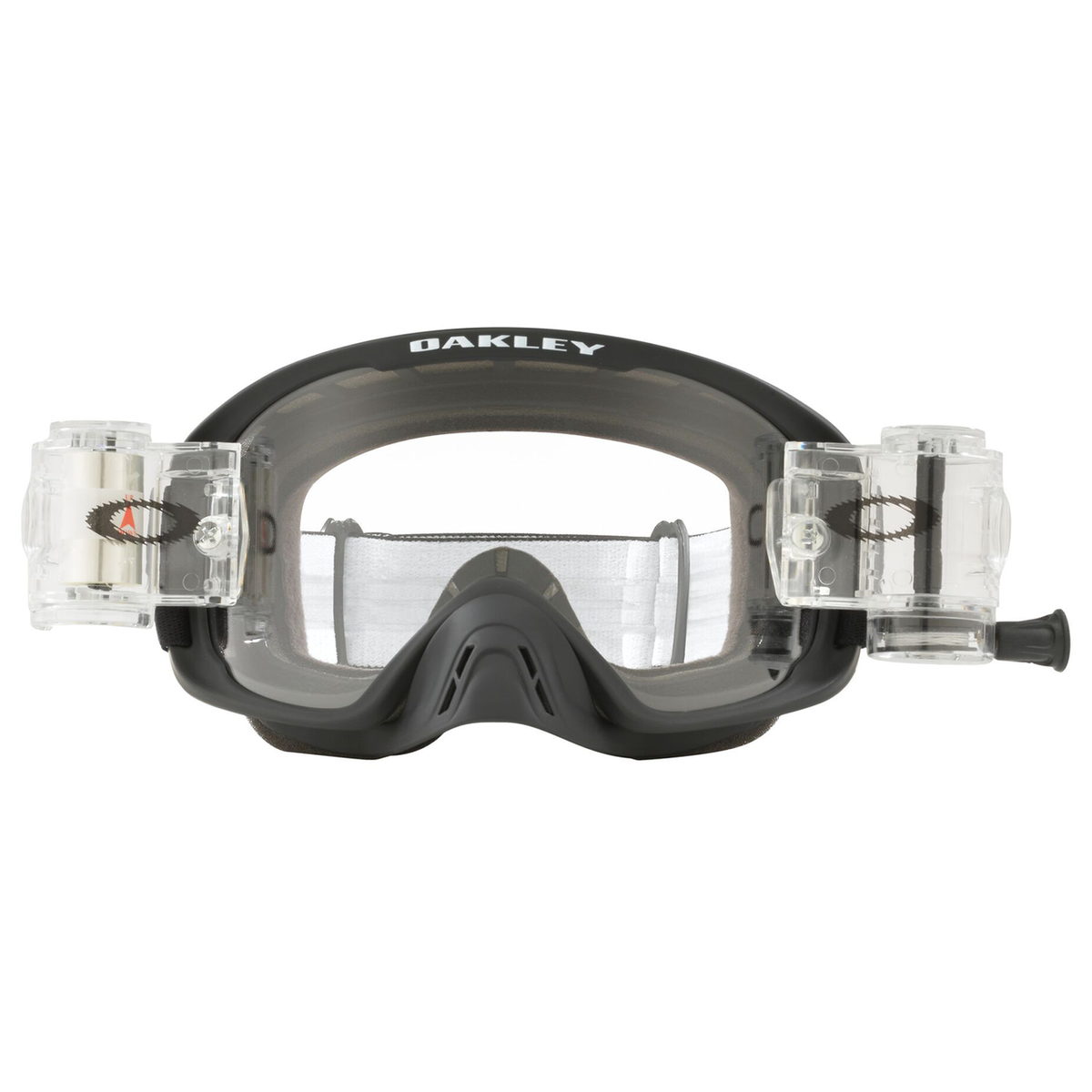 Oakley O Frame 2.0 Pro Matte Black Roll Off MX Goggle, part number OO7115-03, view 2