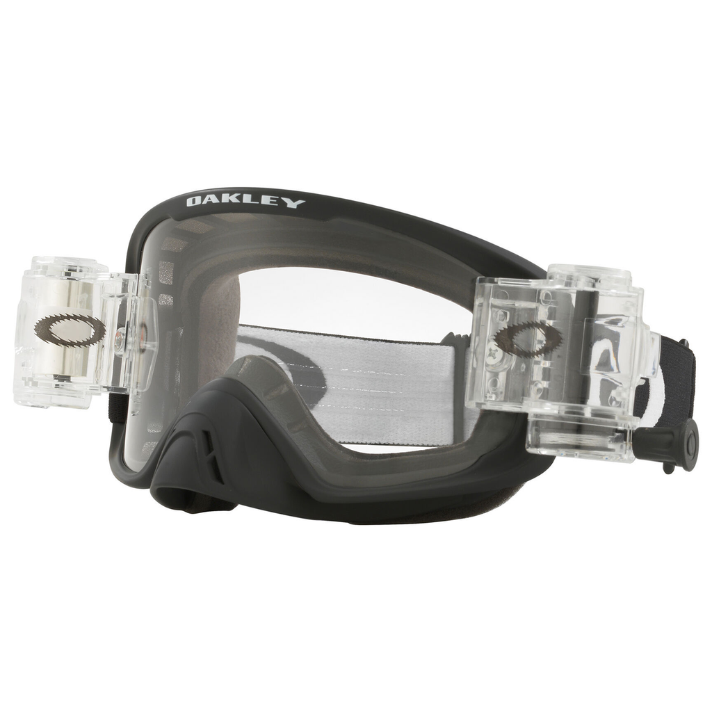 Oakley O Frame 2.0 Pro Matte Black Roll Off MX Goggle, part number OO7115-03, view 3
