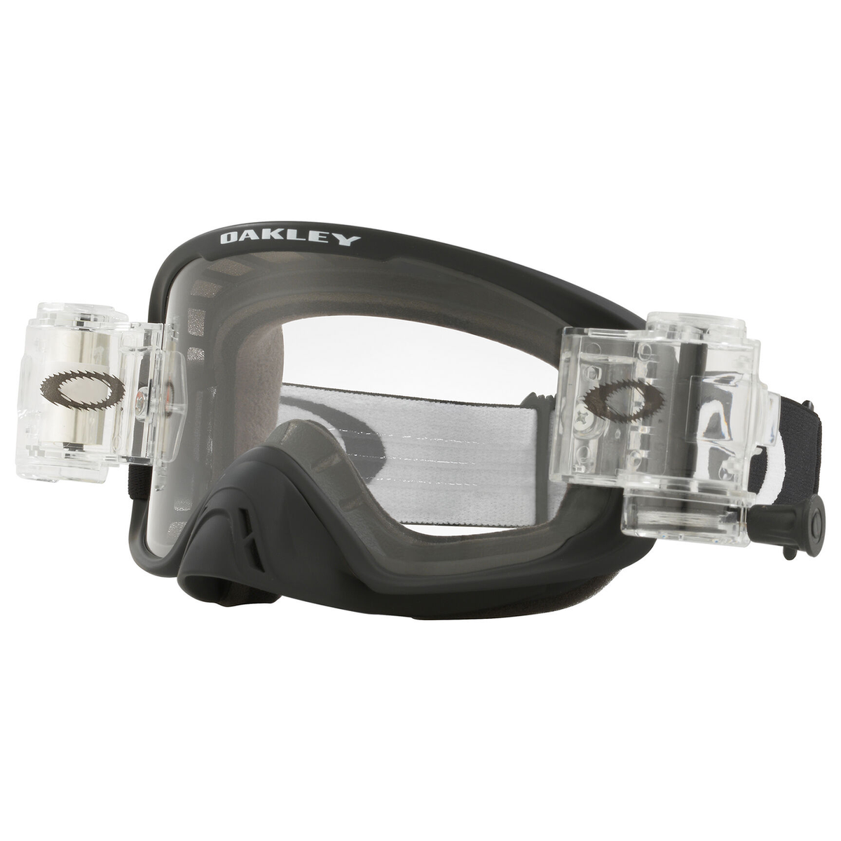 Oakley O Frame 2.0 Pro Matte Black Roll Off MX Goggle, part number OO7115-03, view 3