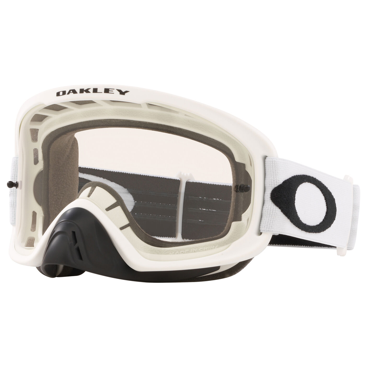 Oakley O Frame 2.0 Pro Matte White MX Goggle, part number OO7115-02, view 3