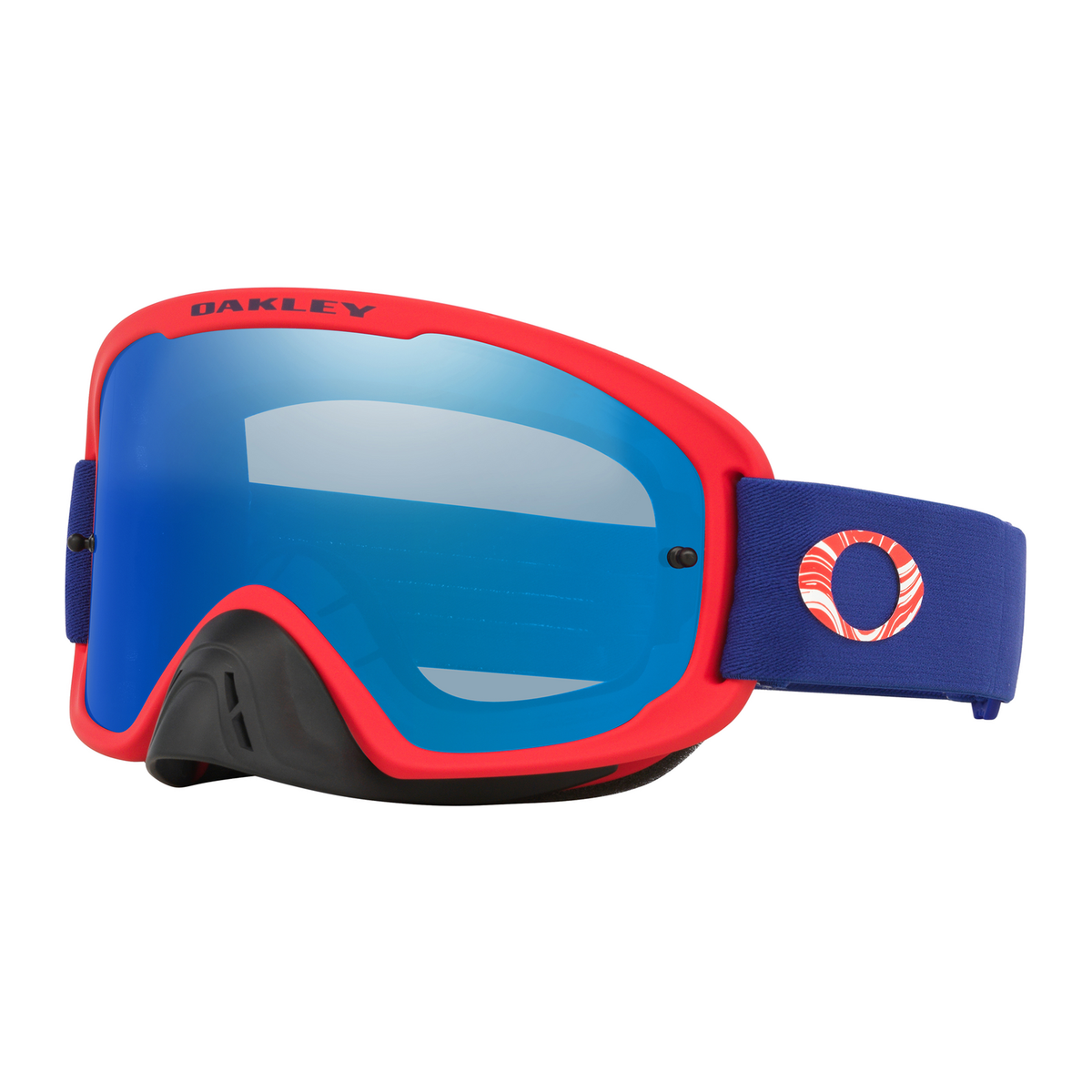 Oakley O Frame 2.0 Pro Team Red MX Goggle, part number OO7115-64, view 3
