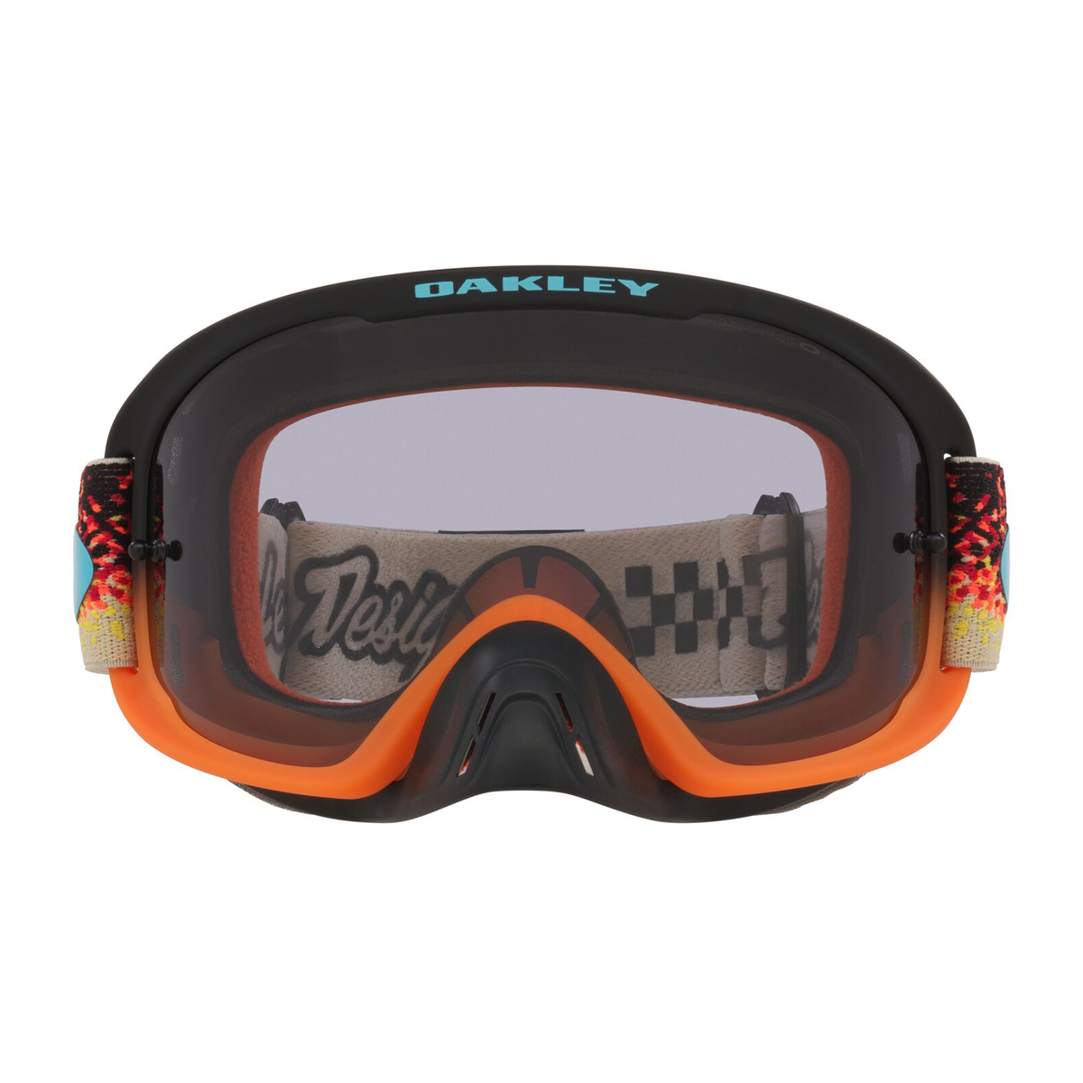 Oakley O Frame 2.0 Pro TLD Black/Orange MX Goggle, part number OO7115-66, view 2
