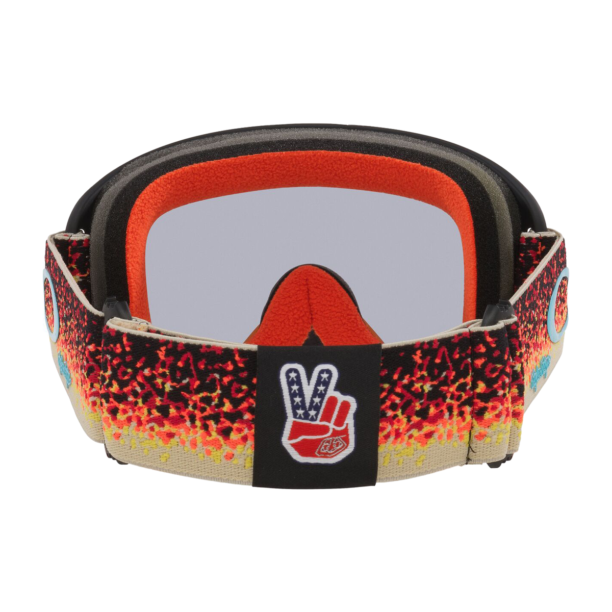 Oakley O Frame 2.0 Pro TLD Black/Orange MX Goggle, part number OO7115-66, view 4