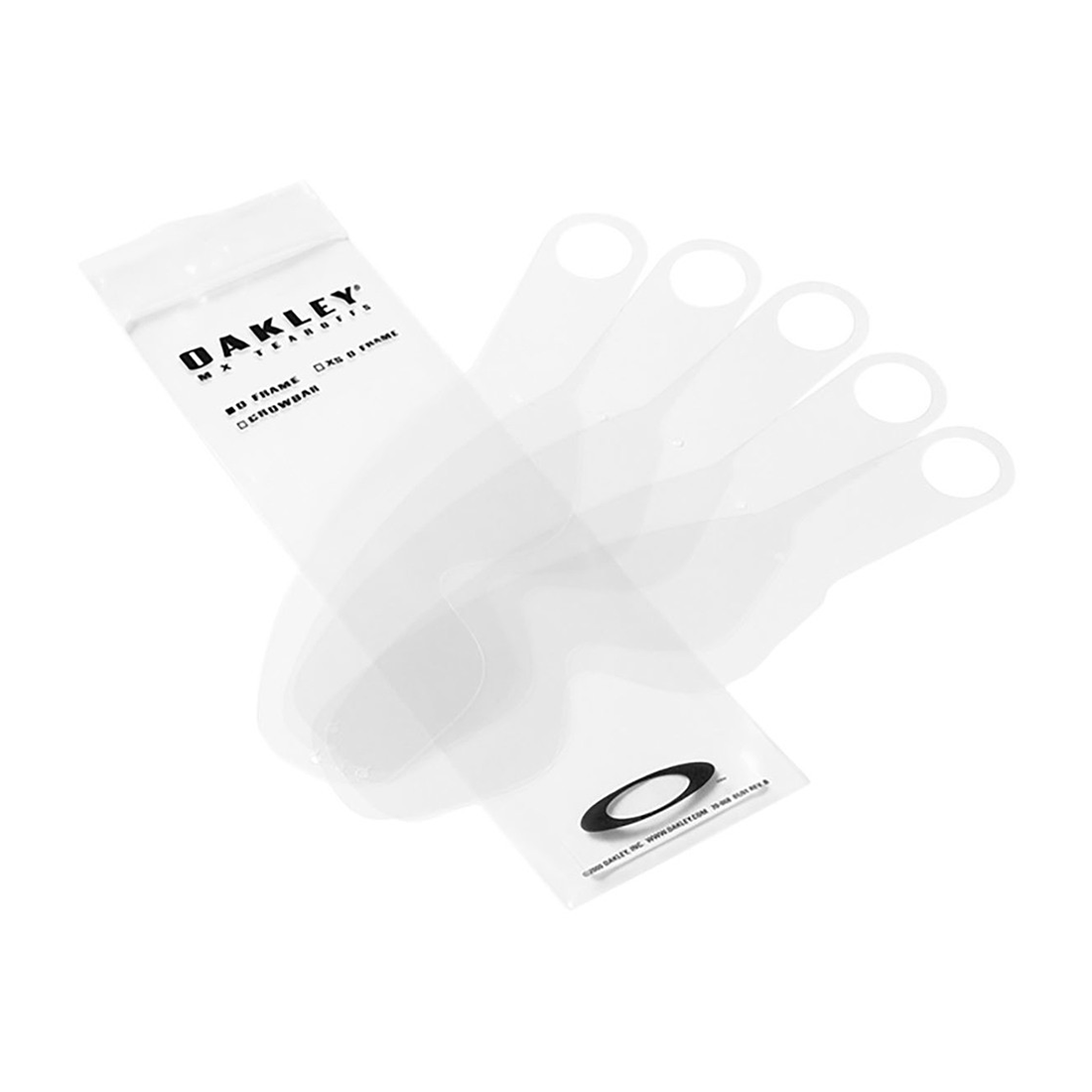 Oakley O Frame MX Tear Off Pack STD 25pk, part number AOO7010TO 00000200