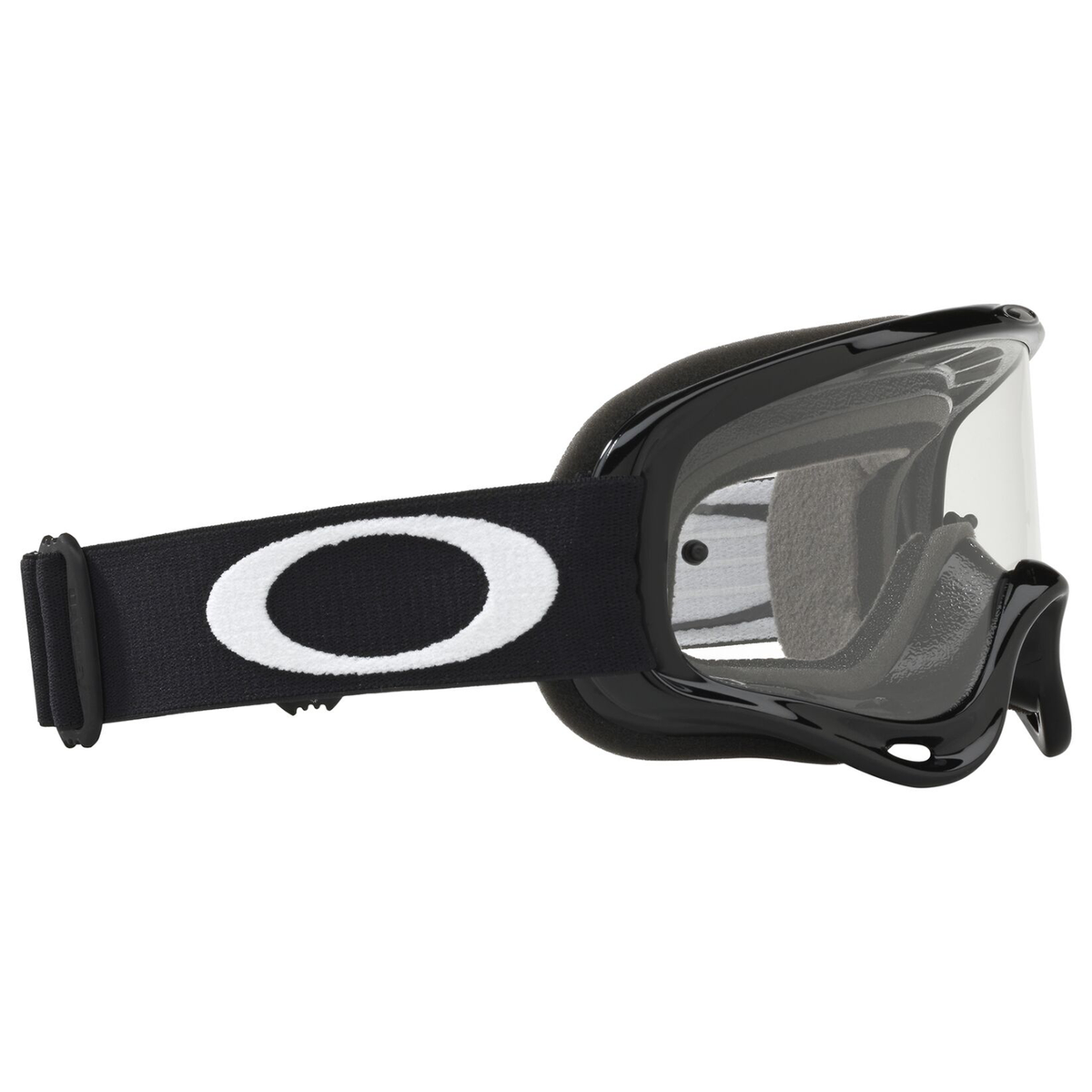 Oakley O Frame XS Jet Black MX Goggle, part number OO7030-19, view 4