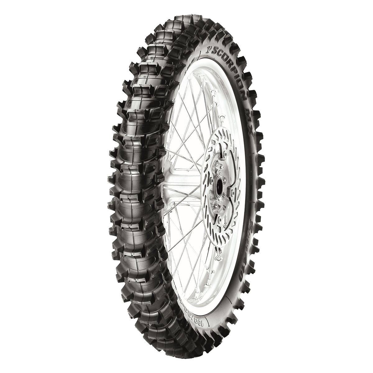 Pirelli Scorpion MX Rear Tyre Soft 80/100-12, part number 3659100