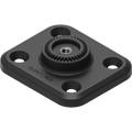 Quad Lock 360 Base - Flat Rectangle 4 Hole, part number QLP-360-F4H