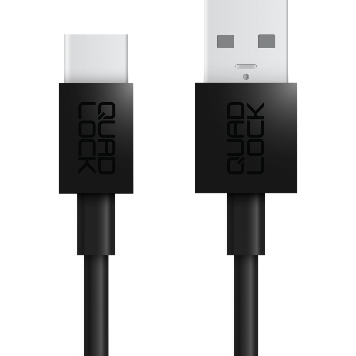 Quad Lock USB-A to USB-C Cable - 20cm, part number QLA-USB-20C