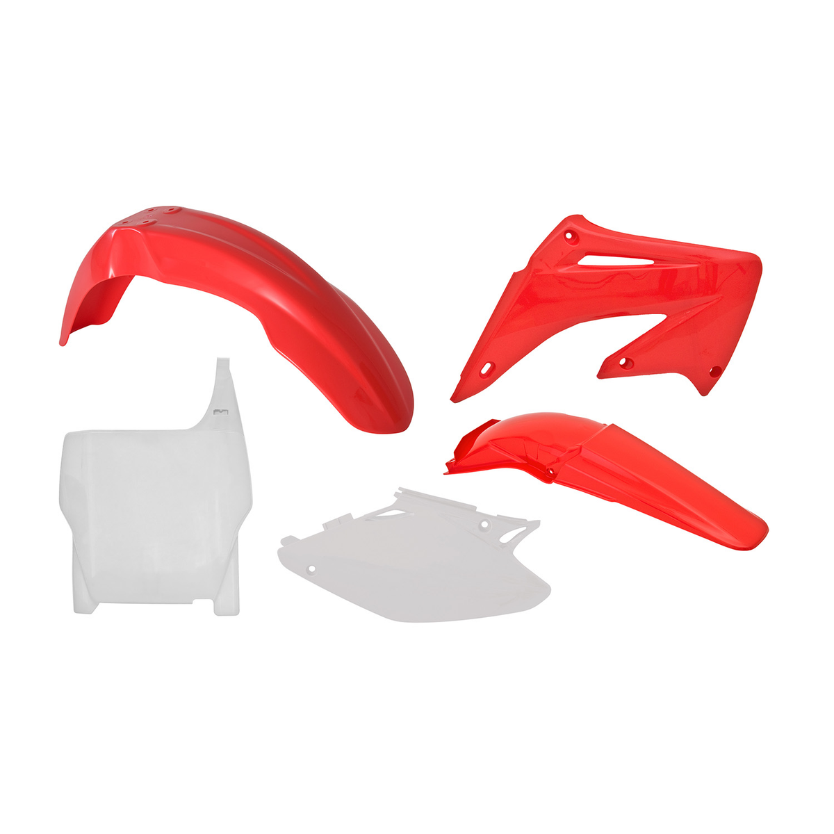 Racetech Plastic Kit CR125/250 04-07 (5 pcs)