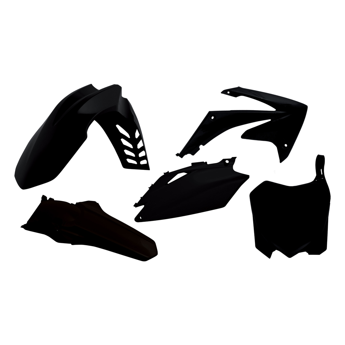 Racetech Plastic Kit CRF450 09-10/CRF250 10 (5 pcs), view 4