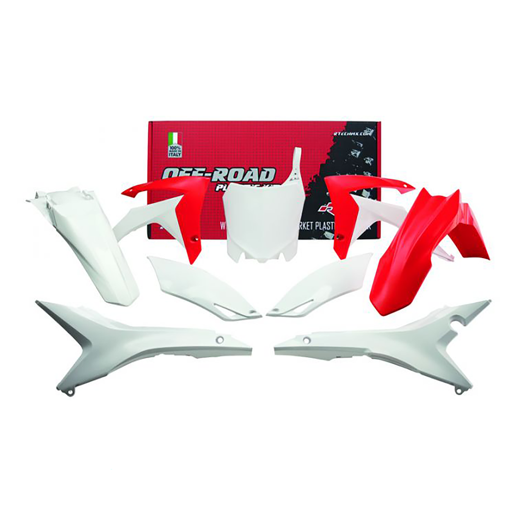 Racetech Plastic Kit CRF450 13-16/CRF250 14-17 (6 pcs)