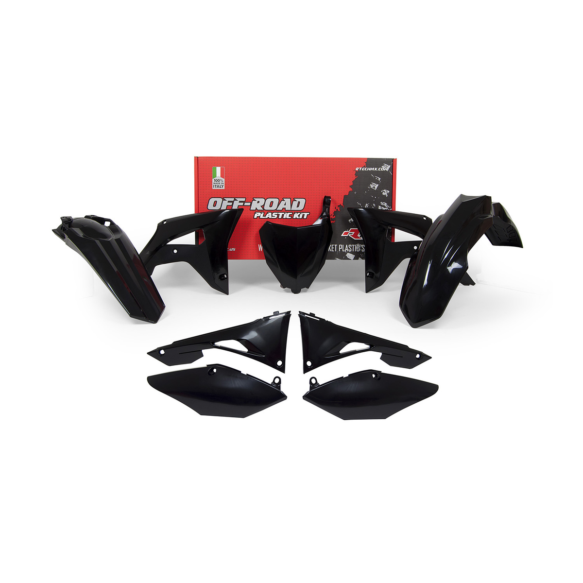 Racetech Plastic Kit CRF450 17-18/CRF250 18 (6 pcs), view 4