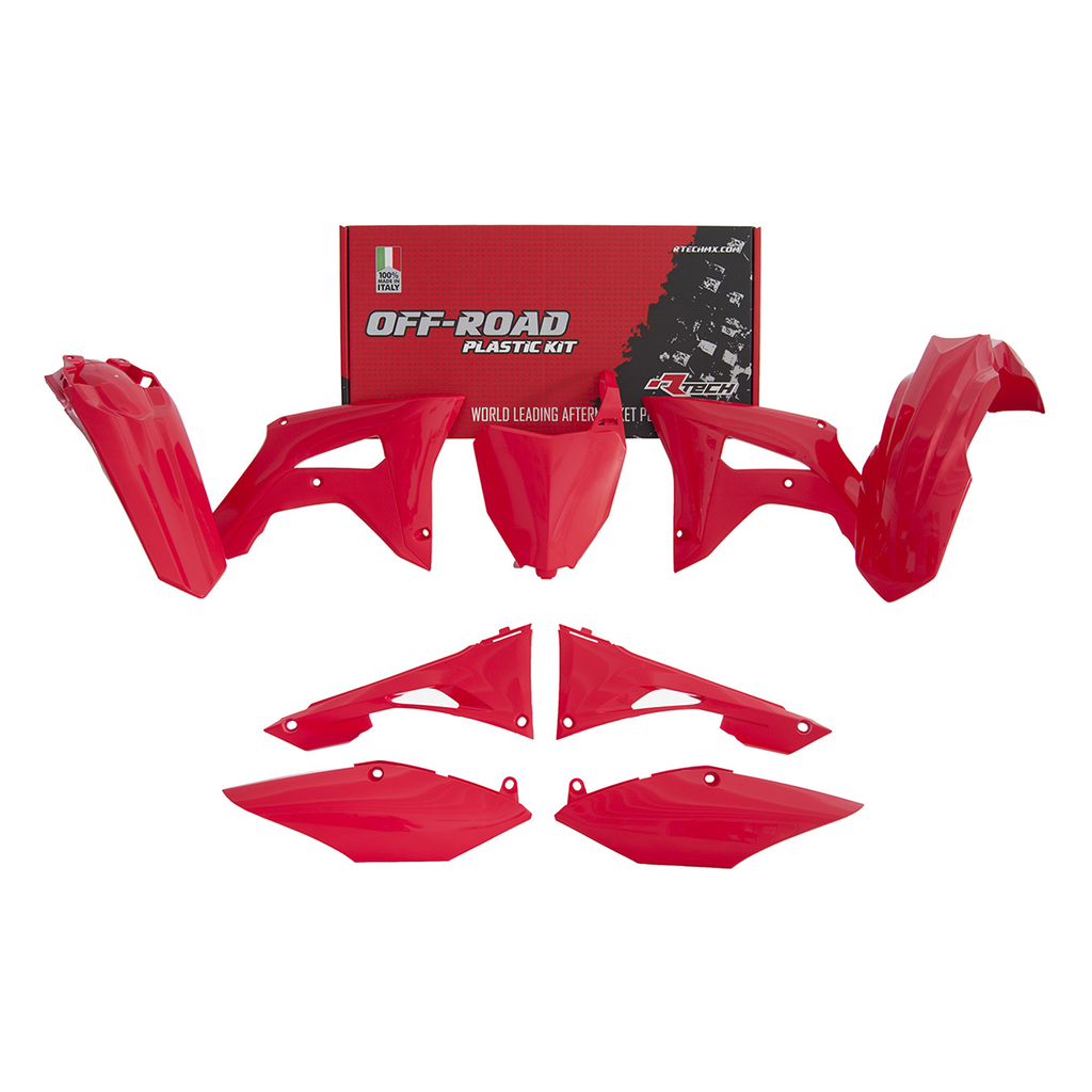 Racetech Plastic Kit CRFWE450 19-20/CRF250 19-21 (5 pcs)