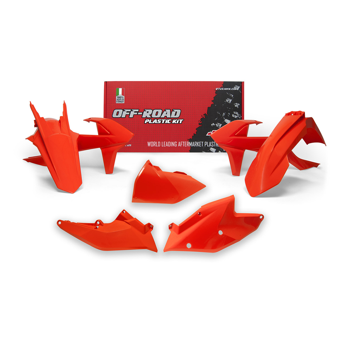 Racetech Plastic Kit EXC/EXCF/XC-W125-500 17-19 (5 pcs)