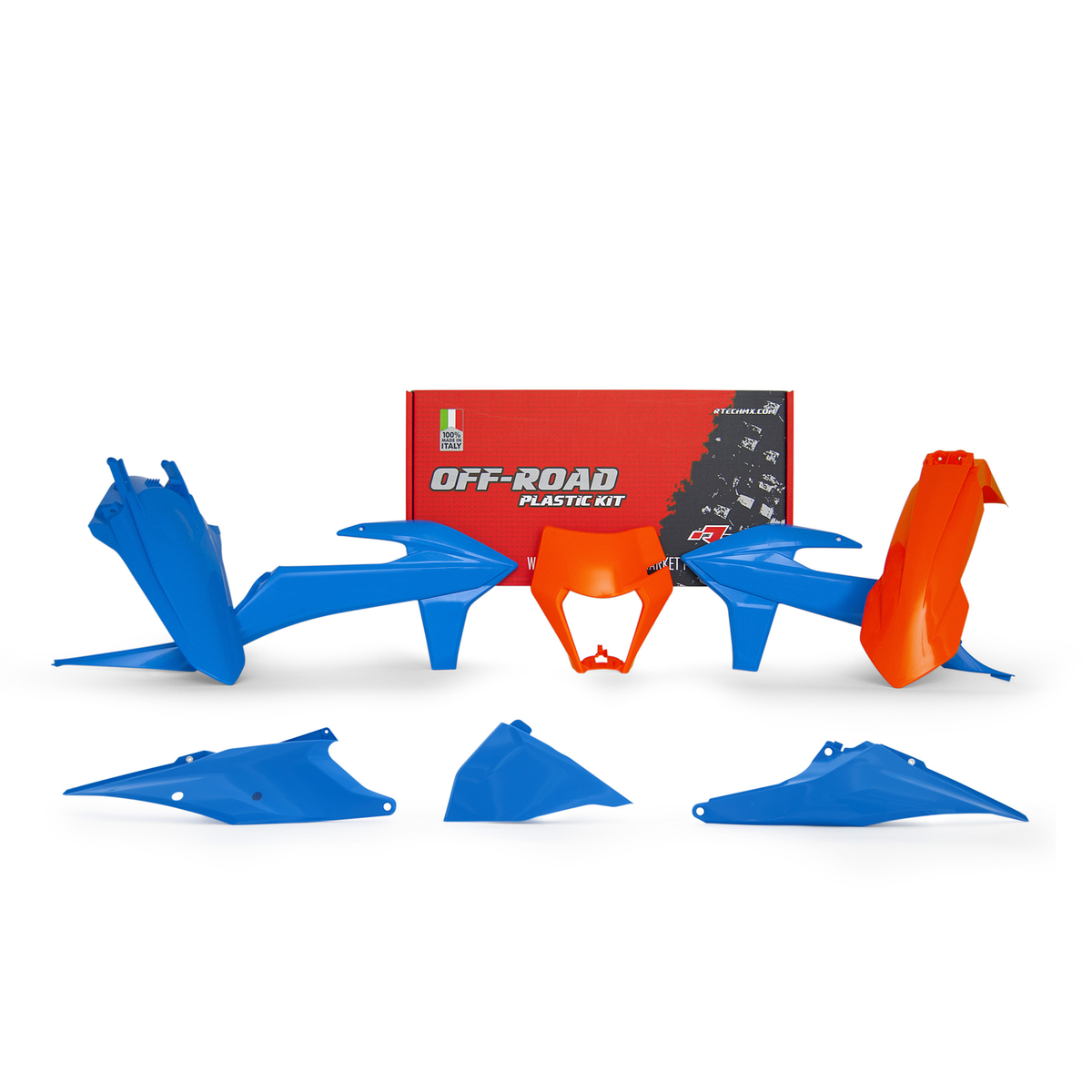 Racetech Plastic Kit EXC/EXCF125/250/300/350 20-23 (6 pcs), part number R-KITKTM-CL0-520
