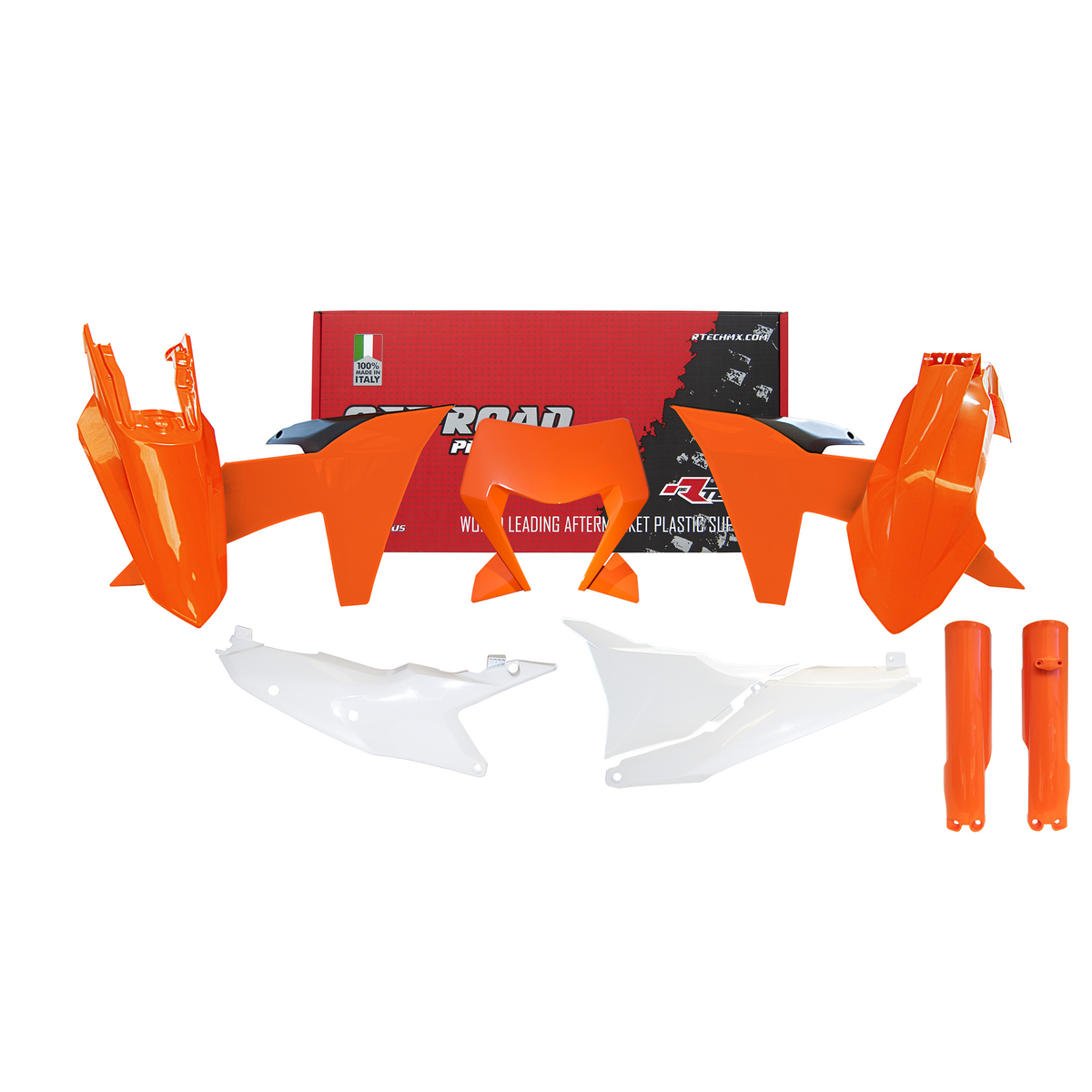 Racetech Plastic Kit EXC/EXCF150/250/300/350/450 24 (7 pcs), view 3
