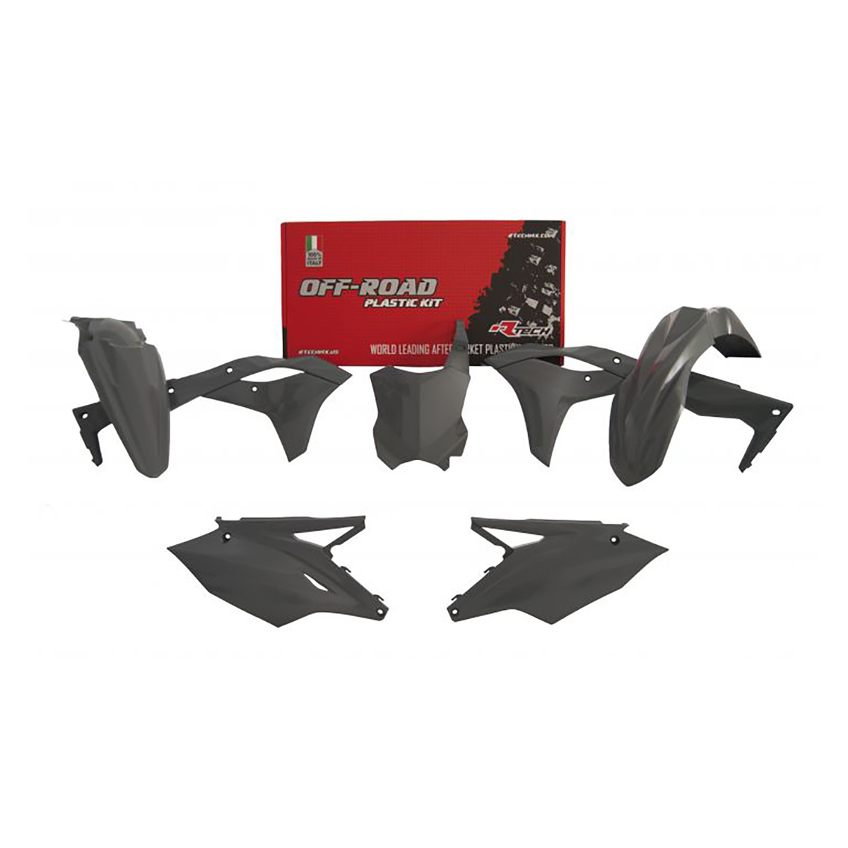 Racetech Plastic Kit KX250 17-20 (5 pcs), view 3