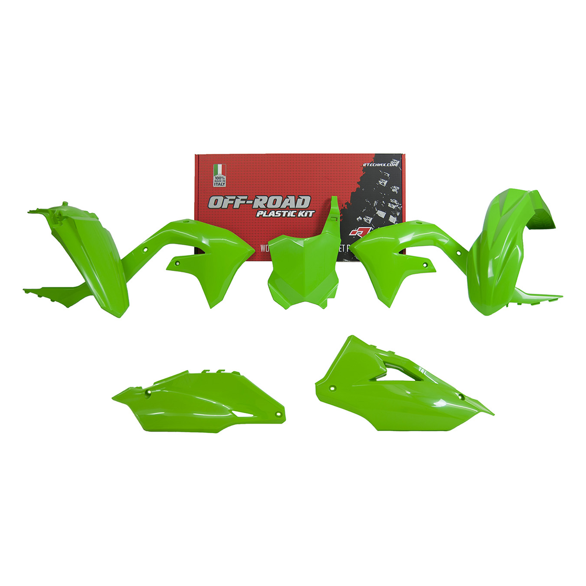 Racetech Plastic Kit KX250 21-24/KX450 19-23 (5 pcs), view 2