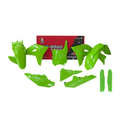 Racetech Plastic Kit KX250 25/KX450 24-26 (6 pcs), part number R-KITKXF-VE0-624