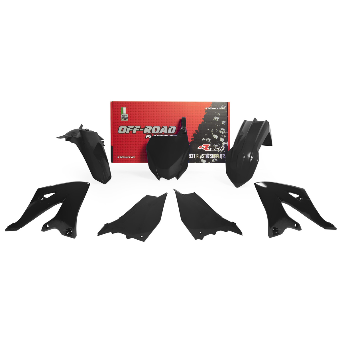 Racetech Plastic Kit YZ125-250 22-24 (5 pcs), view 2