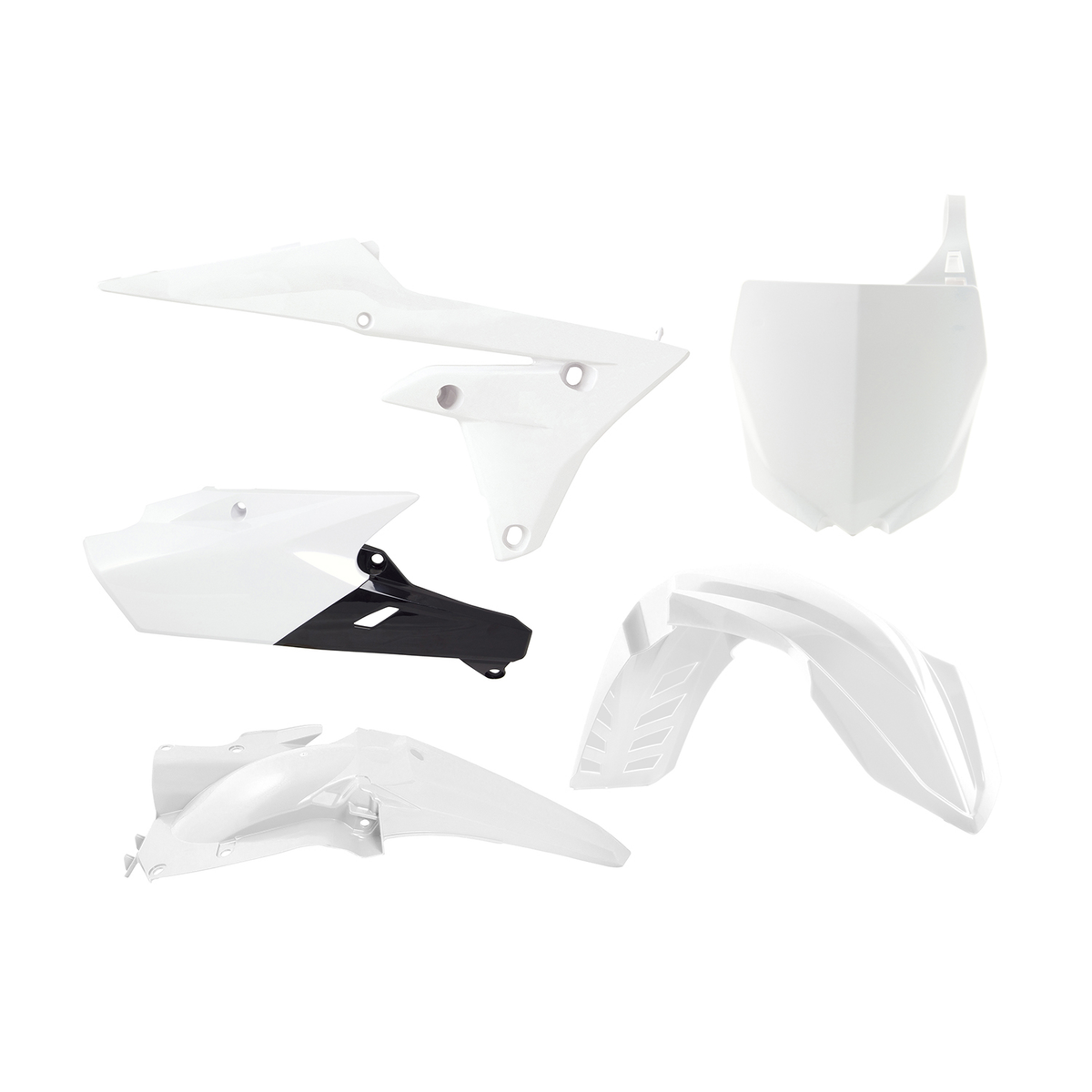 Racetech Plastic Kit YZF250 14-18/YZF450 14-17 (5 pcs)