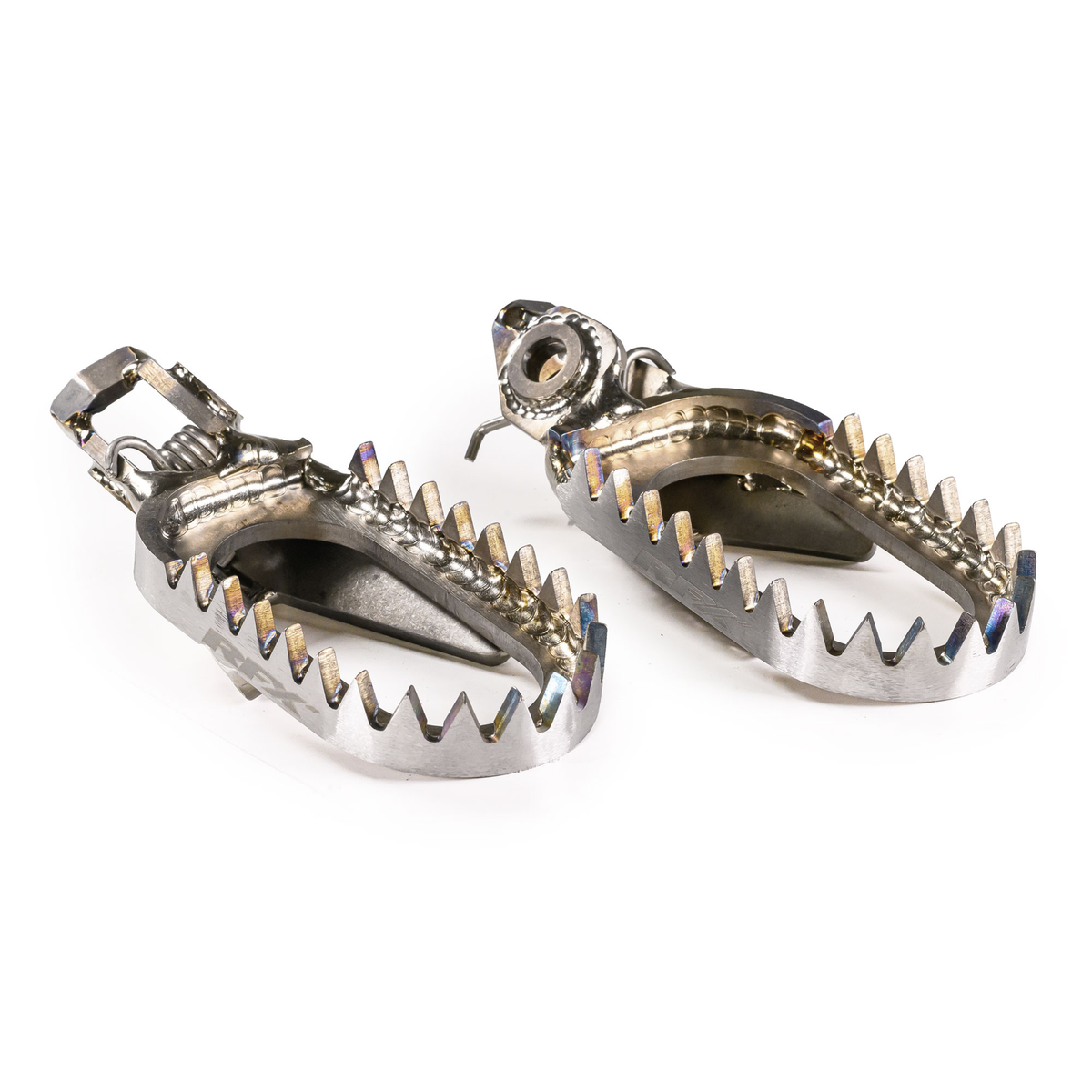 RFX Factory Footrests Ti KTM/Husq/Gas 23-26, part number FXFR 50400 GPTI