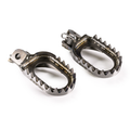 RFX Factory Footrests Ti SX50/65 <23 SX/F/EXC/F 00-15, part number FXFR 50100 GPTI