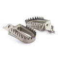 RFX Pro Footrests Ti/Alu <24 SX/F EXC/F TC/FC MC/MCF, part number FXFR 50300 99TA