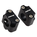 RFX Race Handlebar Adaptor Kit 22.2mm to 28.6mm, part number FXHM 90000 55BK