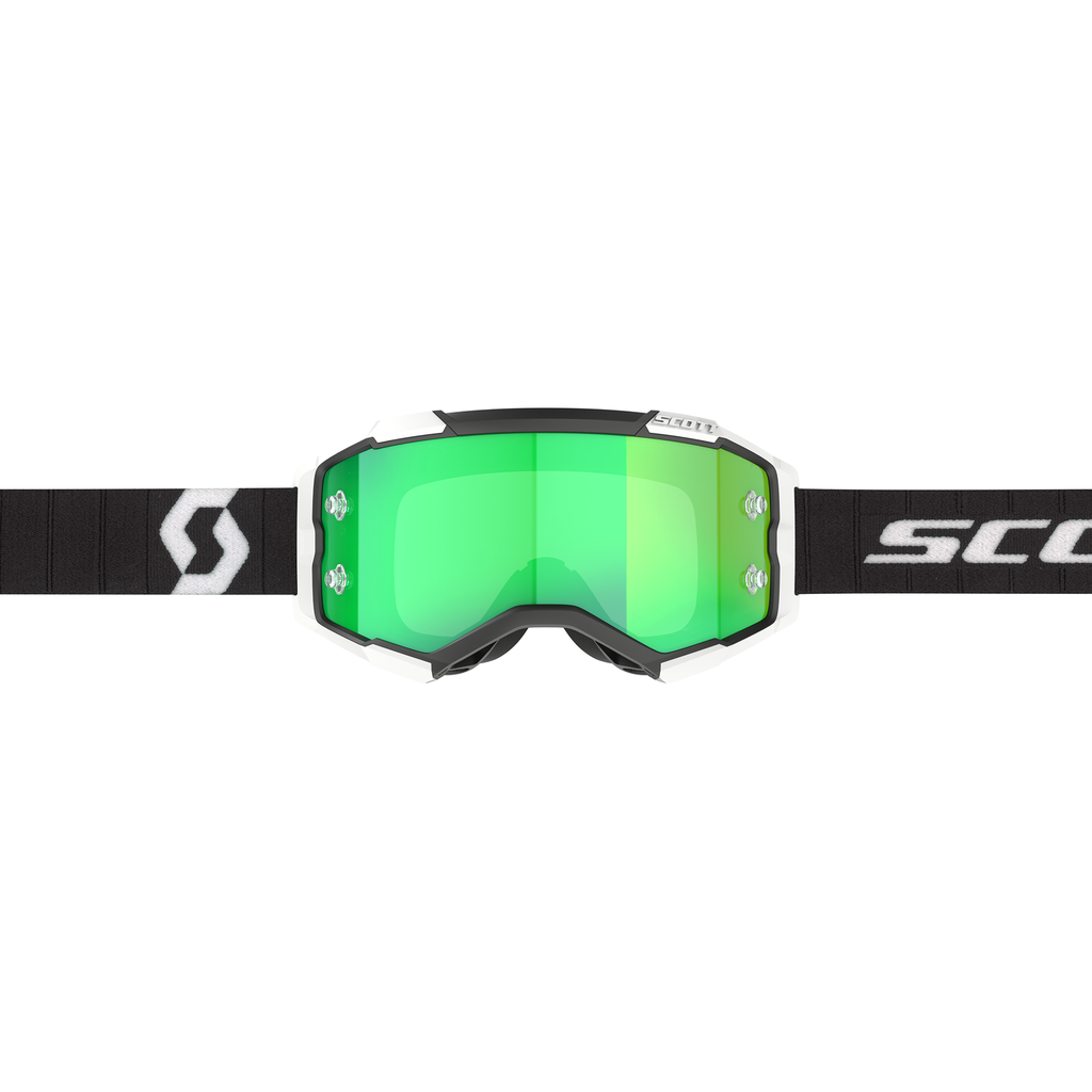 Scott Fury Chrome Black / White MX Goggle, part number 272828-1007279, view 3
