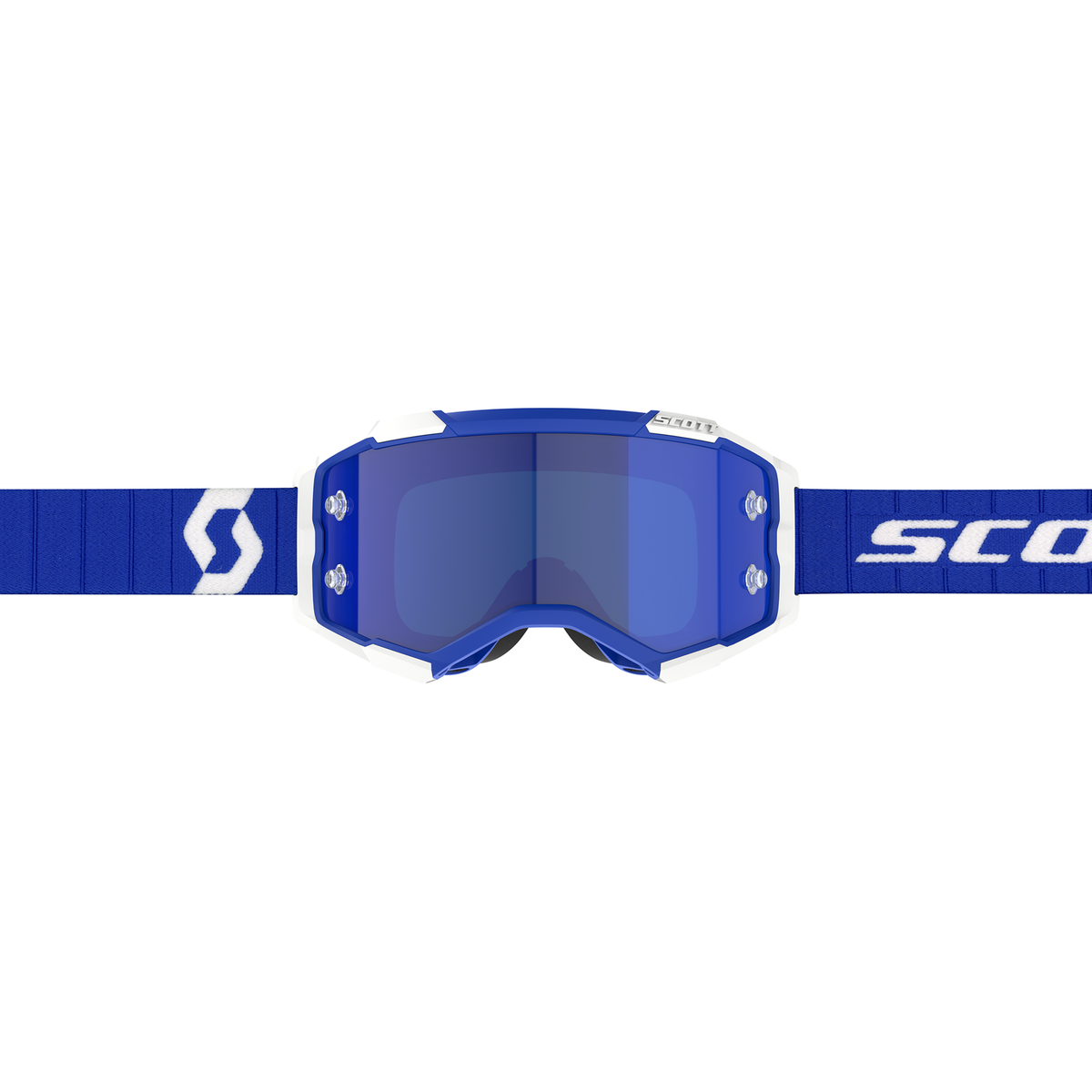 Scott Fury Chrome Blue MX Goggle, part number 272828-0003349, view 3