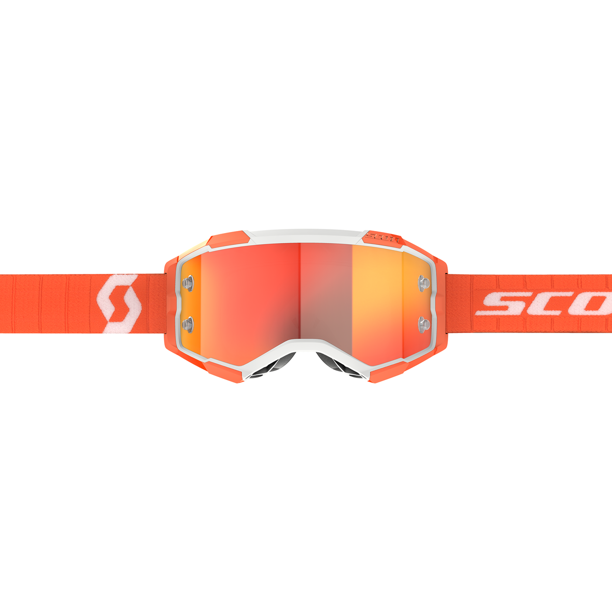 Scott Fury Chrome Orange MX Goggle, part number 272828-0036280, view 3