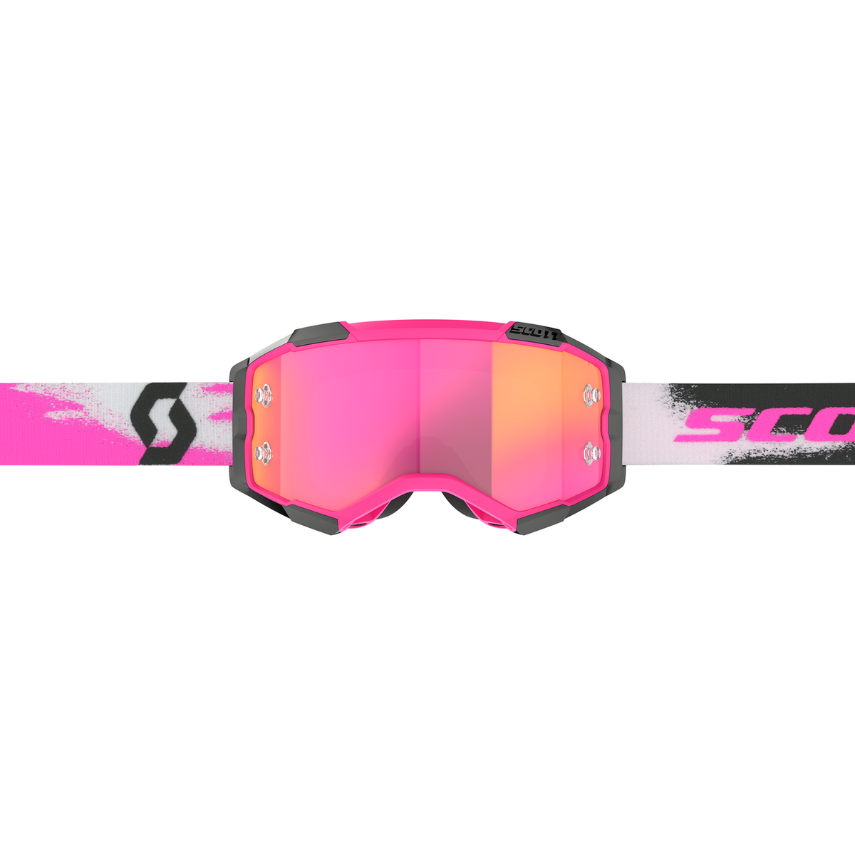 Scott Fury Chrome Pink / Black MX Goggle, part number 272828-1665340, view 3