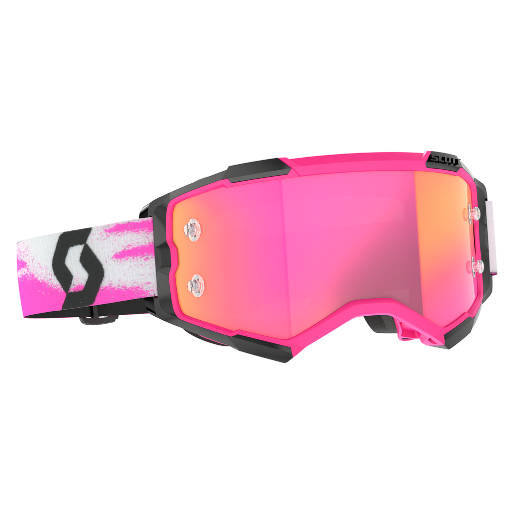 Scott Fury Chrome Pink / Black MX Goggle, part number 272828-1665340