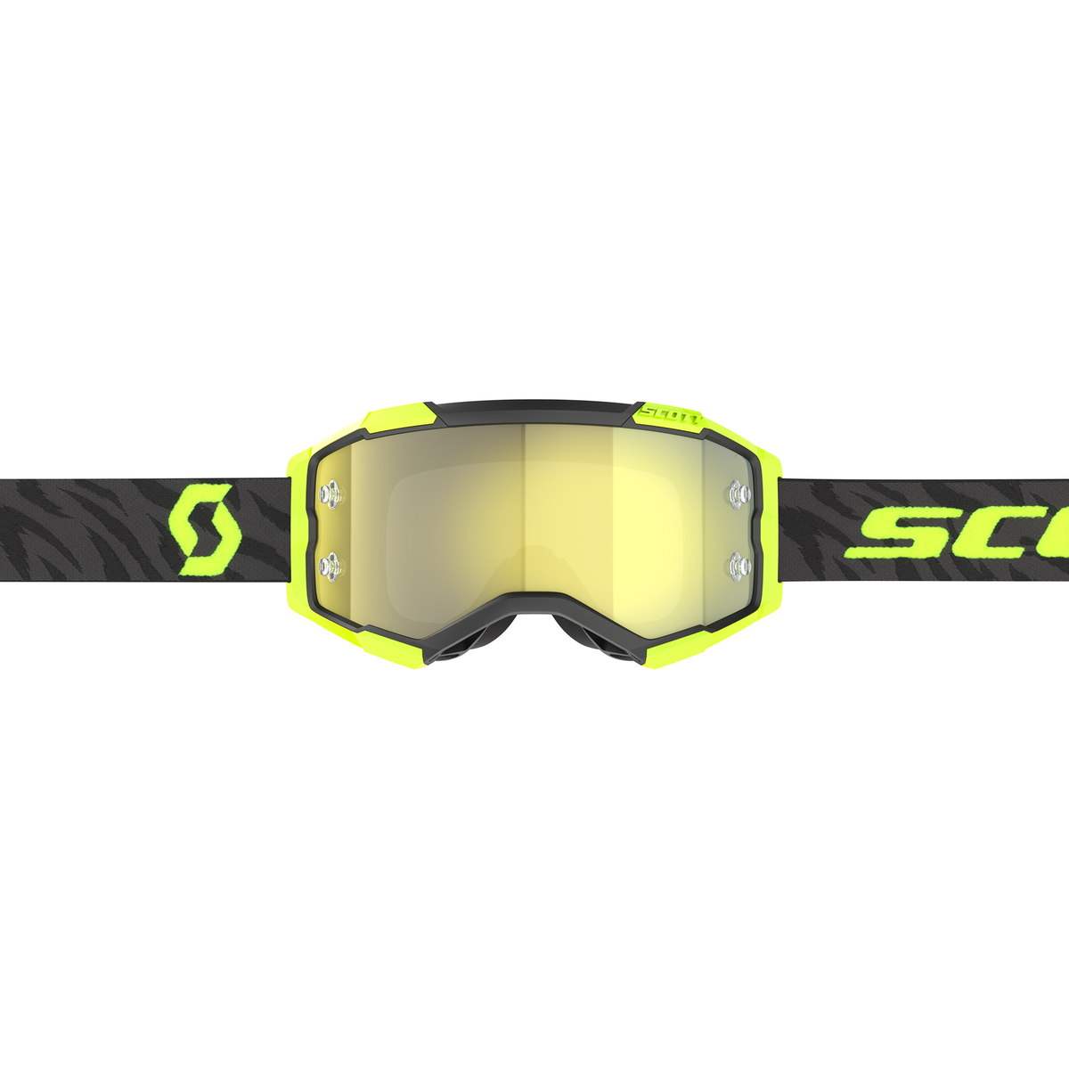 Scott Fury Chrome Zebra MX Goggle, part number 272828-8206289, view 2
