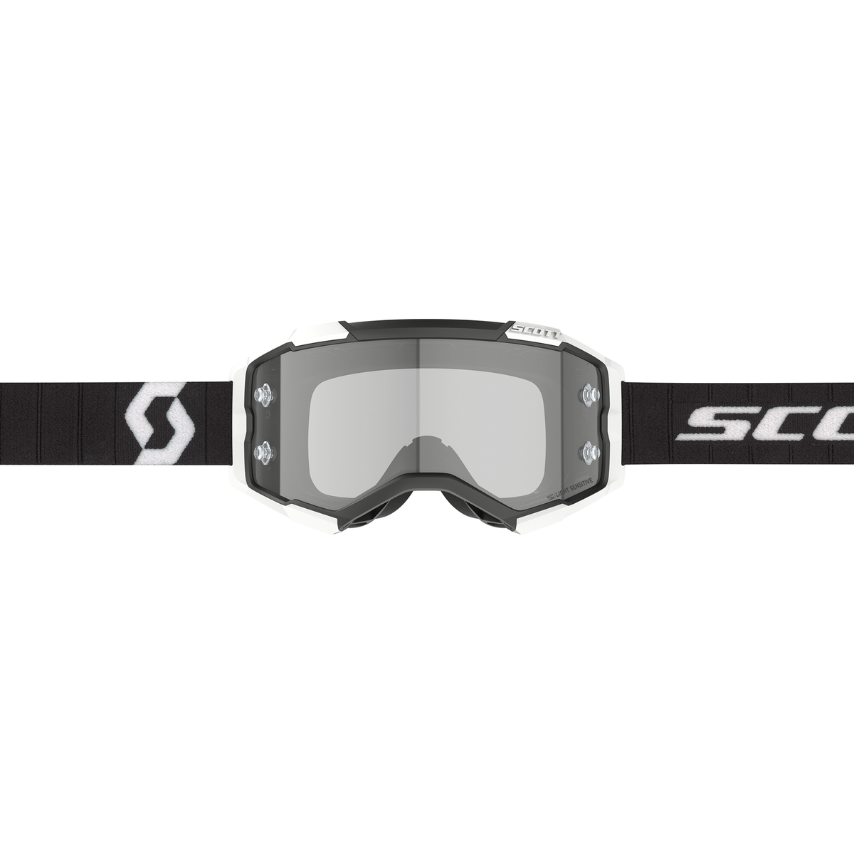 Scott Fury LS Black / White MX Goggle, part number 272827-1007327, view 3